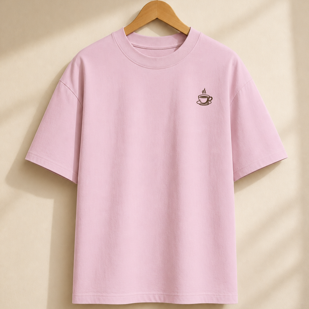 Coffee Before Adulting Oversized T-Shirt