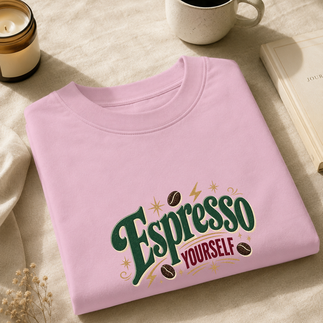 Espresso Yourself – Unisex Oversized T-Shirt