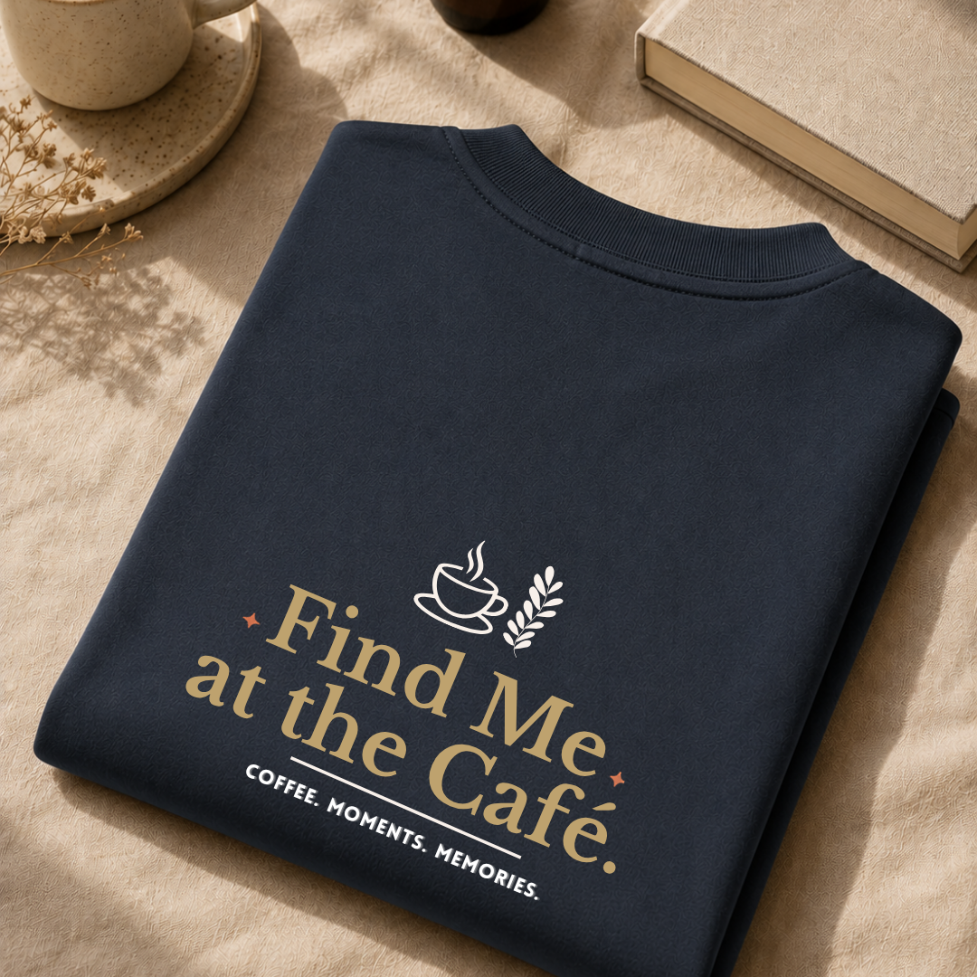 Unisex Oversized Meet me at the cafe