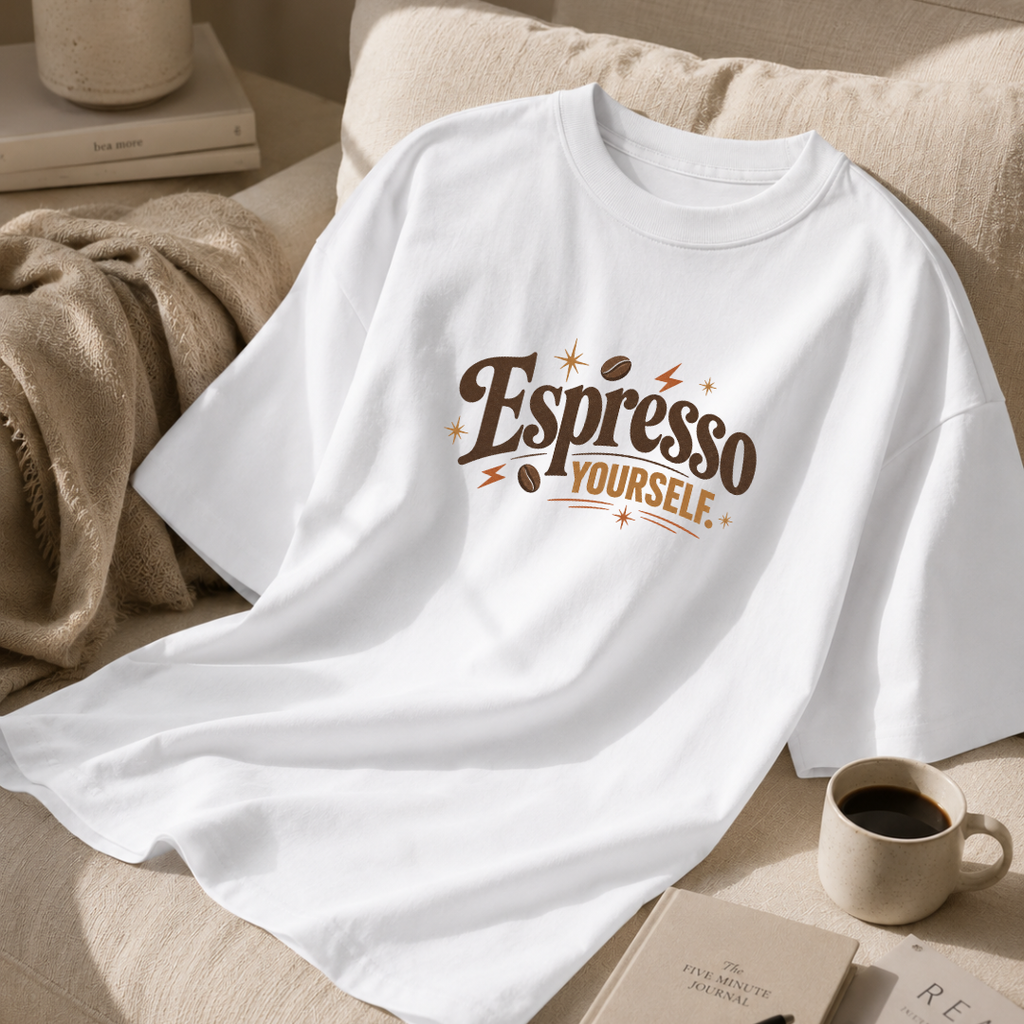 Espresso Yourself – Unisex Oversized T-Shirt