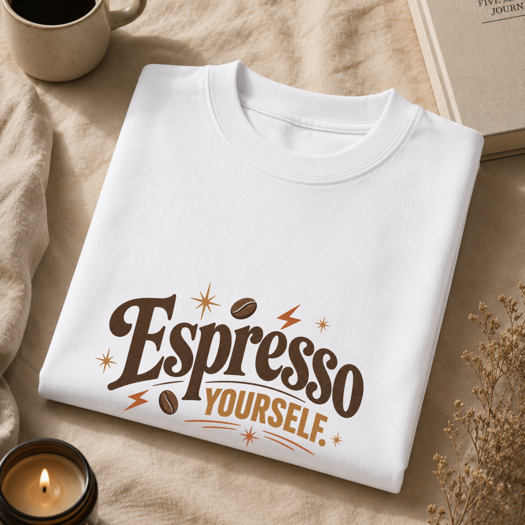 Espresso Yourself – Unisex Oversized T-Shirt