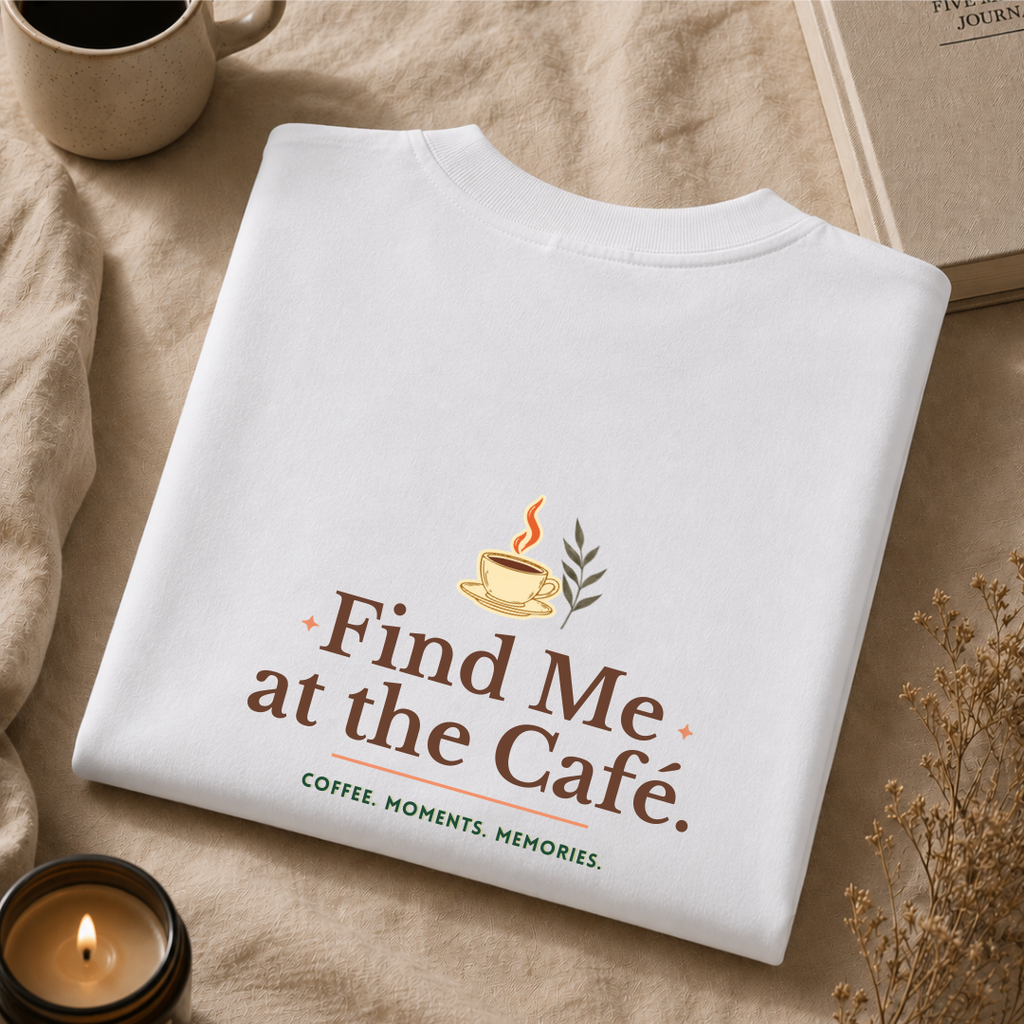 Unisex Oversized Meet me at the cafe