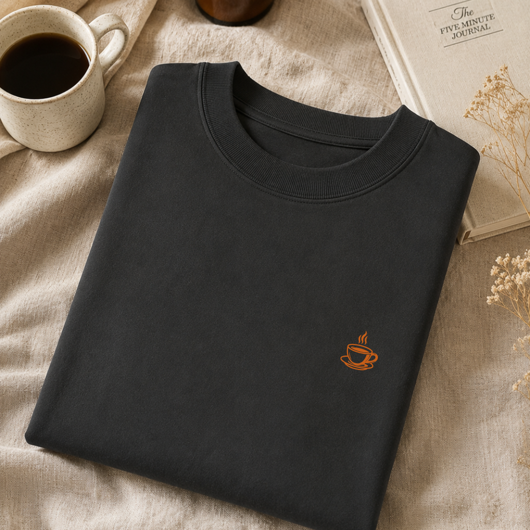 Coffee Before Adulting Oversized T-Shirt
